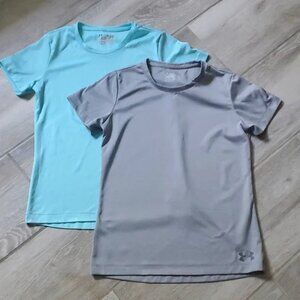 Under Armour Semi-Fitted HeatGear Short Sleeve Tops Set of 2
